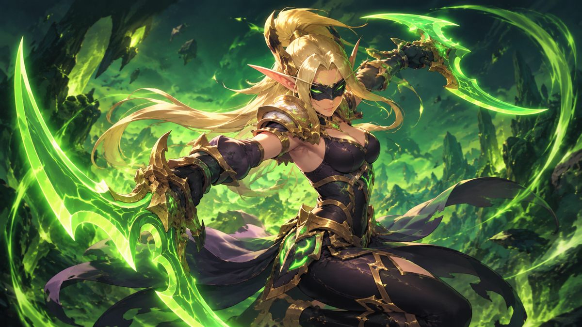 Demon hunter with fel energy for Legion demon hunter guides