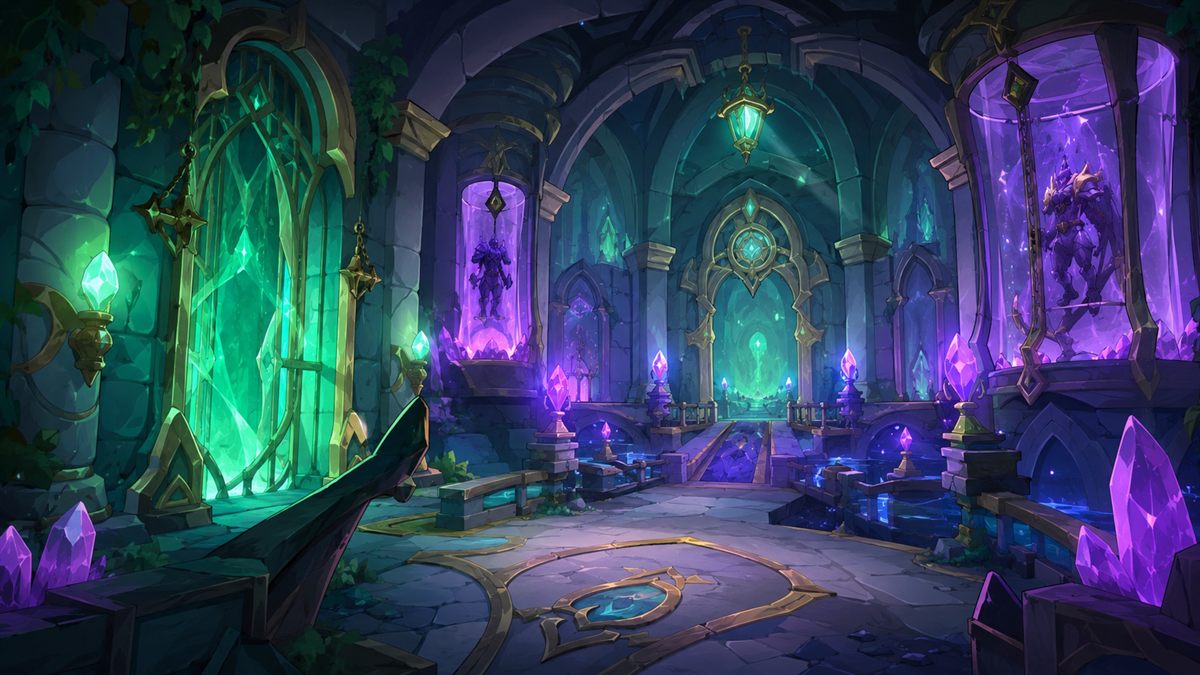 Valarjar hall scene for Mythic+ guide
