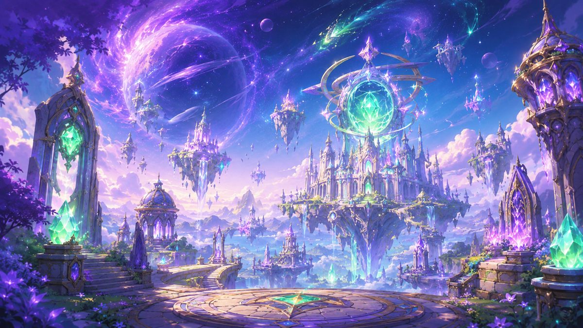 UWoWA fantasy city landscape