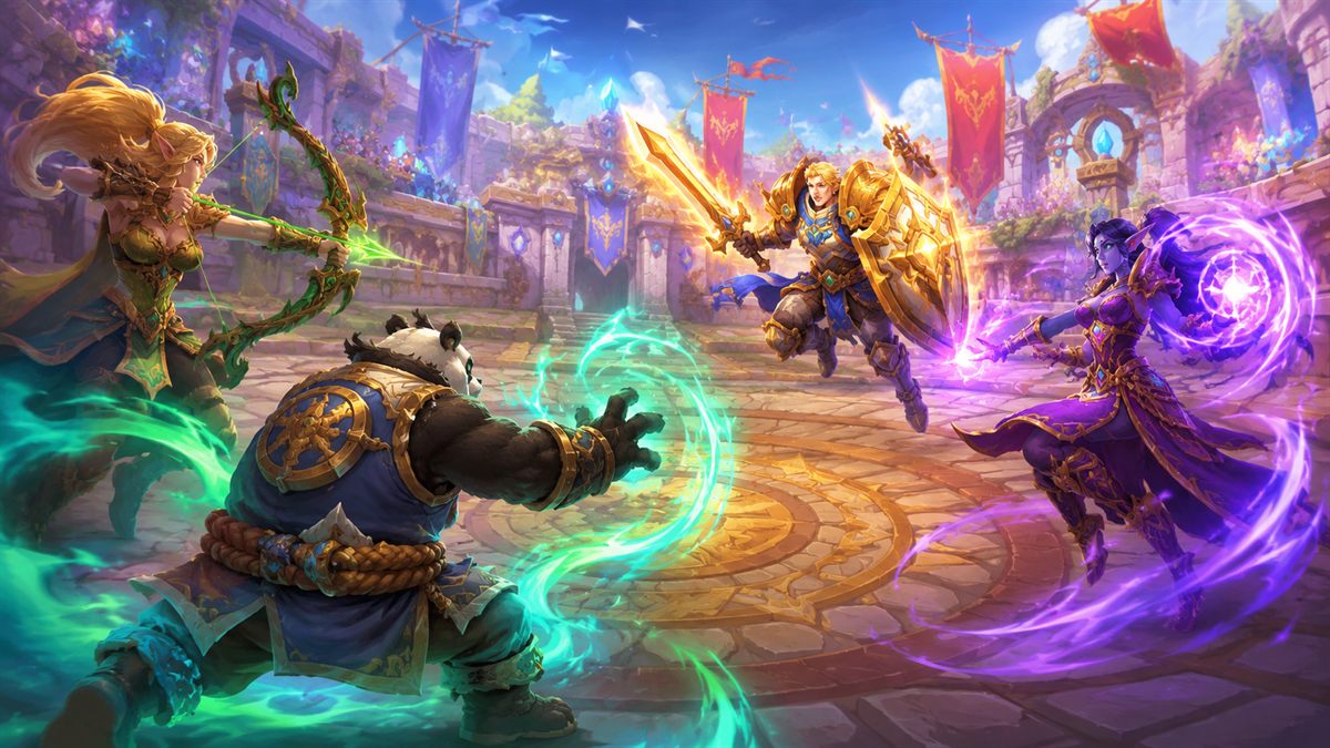 Duel scene for Legion PvP guide