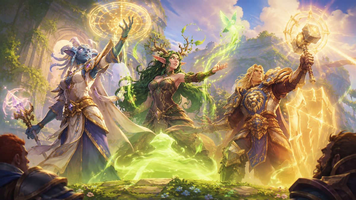 Arena preparation scene